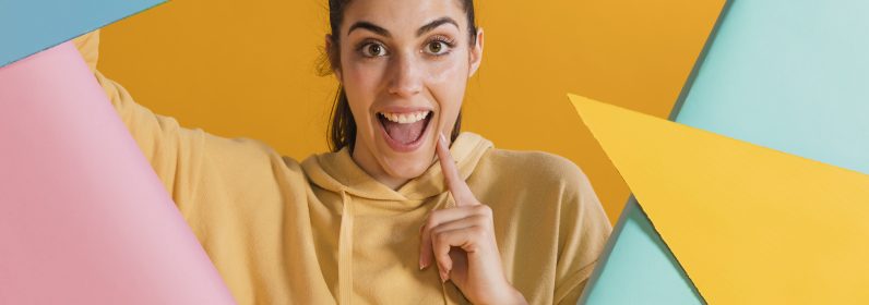 happy-woman-with-geometric-shapes